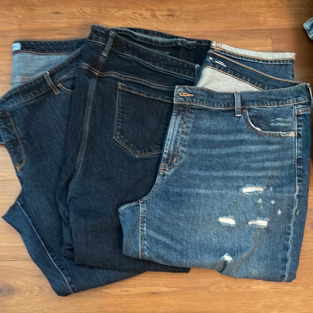 PLUS old navy jeans